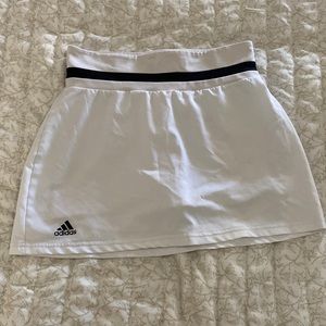 Adidas White Tennis Skirt